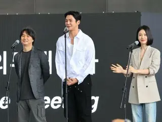 【フォト】ロウン&シン・イェウン&パク・ソハムら、映画「濁流」野外ステージイベントに出席